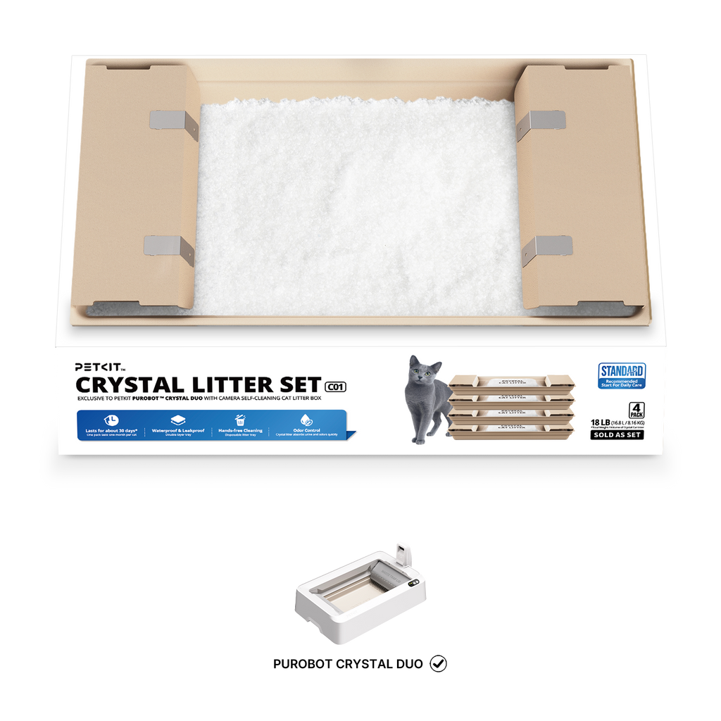 Crystal Litter Set - 4 Pack