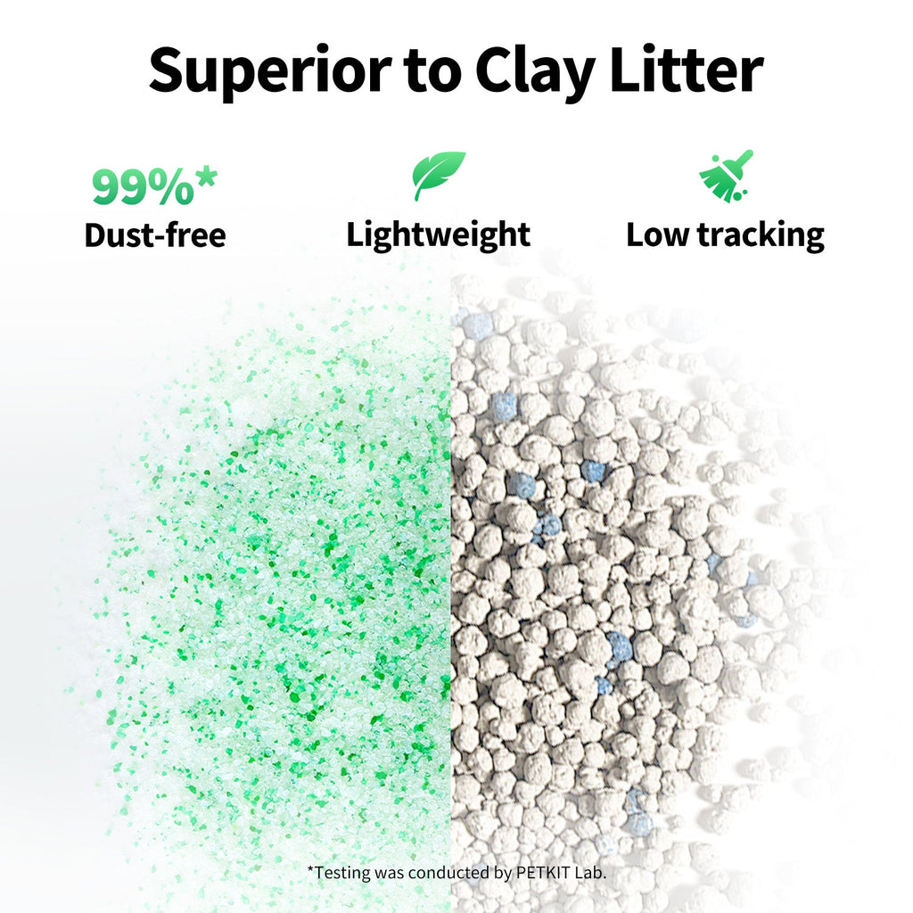 Crystal Litter Set (Fresh Green) - 4 Pack