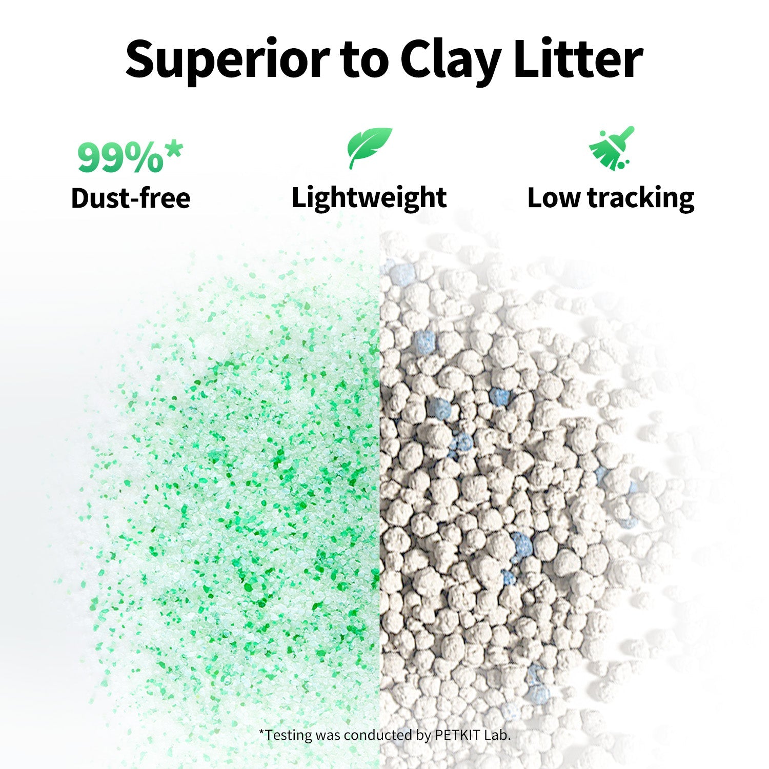 Crystal Litter Set (Fresh Green) - 4 Pack
