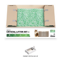 Crystal Litter Set (Fresh Green) - 4 Pack