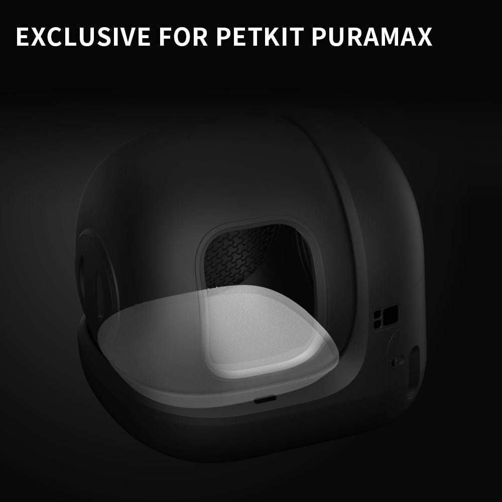 High Performance Cat Litter Pad designed exclusively for PuraMax Automatic Litter Box, emphasizing compatibility and precise fit