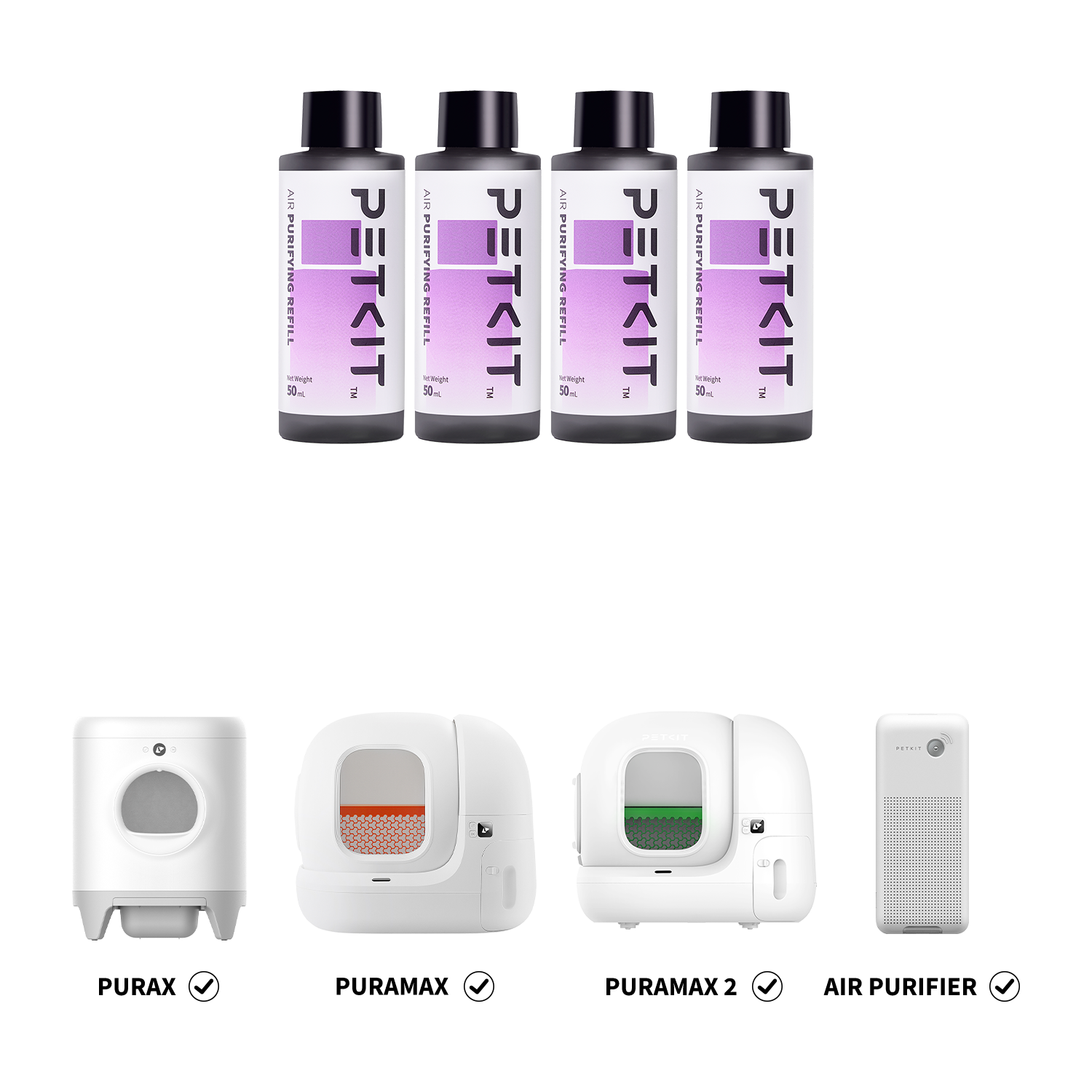 Purifying Liquid Refill（4 Bottles）
