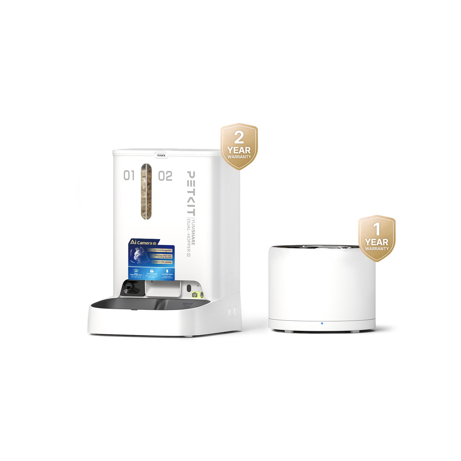 YumShare Dual-Hopper 2+EverSweet Fountain