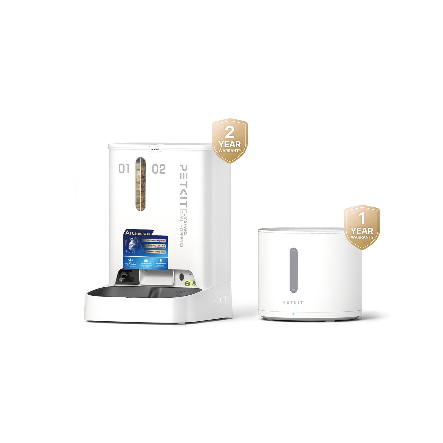 YumShare Dual-Hopper 2+EverSweet Fountain